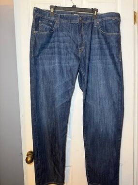 Mavi Jeans Zach Men’s 42x32 High Rise Straight Leg Medium Wash EUC